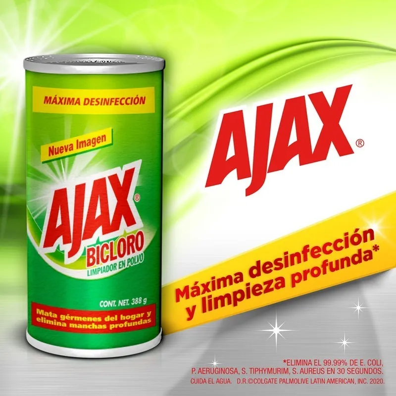 Ajax en polvo 388 gr