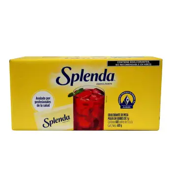 Endulzante Splenda 600 Sobres de 1 g c/u